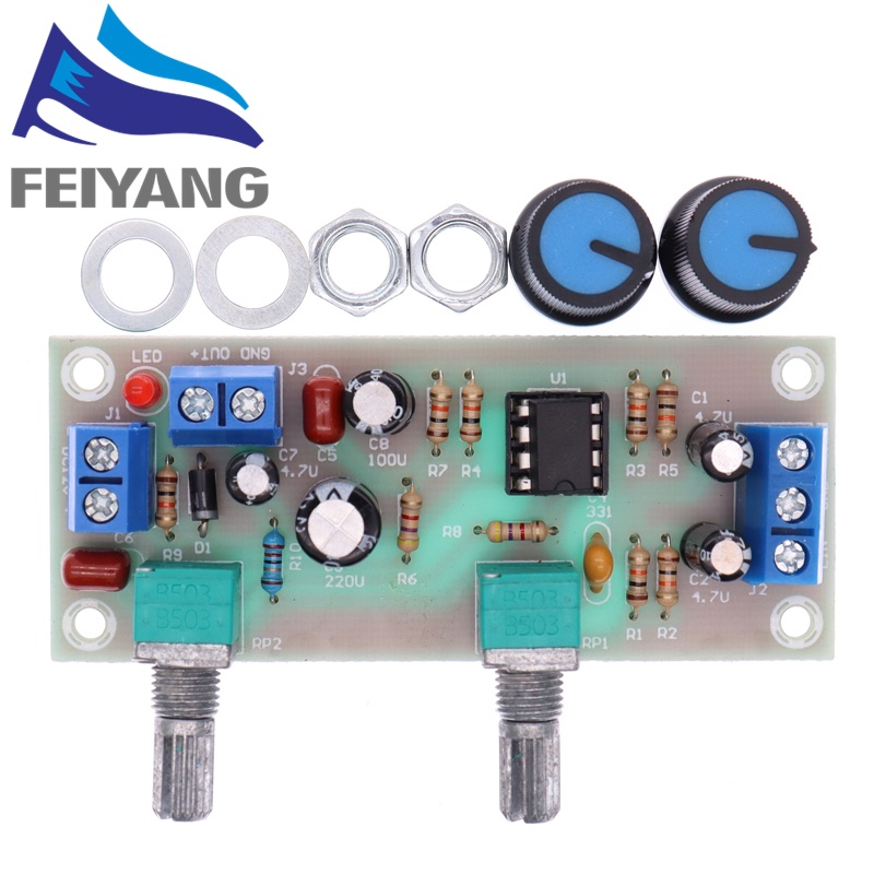 Bảng Mạch Khuếch Đại Âm Thanh 2.1 Kênh DC 10-24v 22hz-300hz Độ Chính Xác Cao