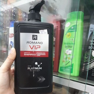DẦU GỘI NƯỚC HOA"ROMANO VIP"650GR,MÙI HƯƠNG SANG CHẢNH