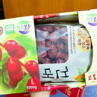 [date 2025] combo 2 túi Táo Đỏ sấy khô Samsung Hàn Quốc 1kg