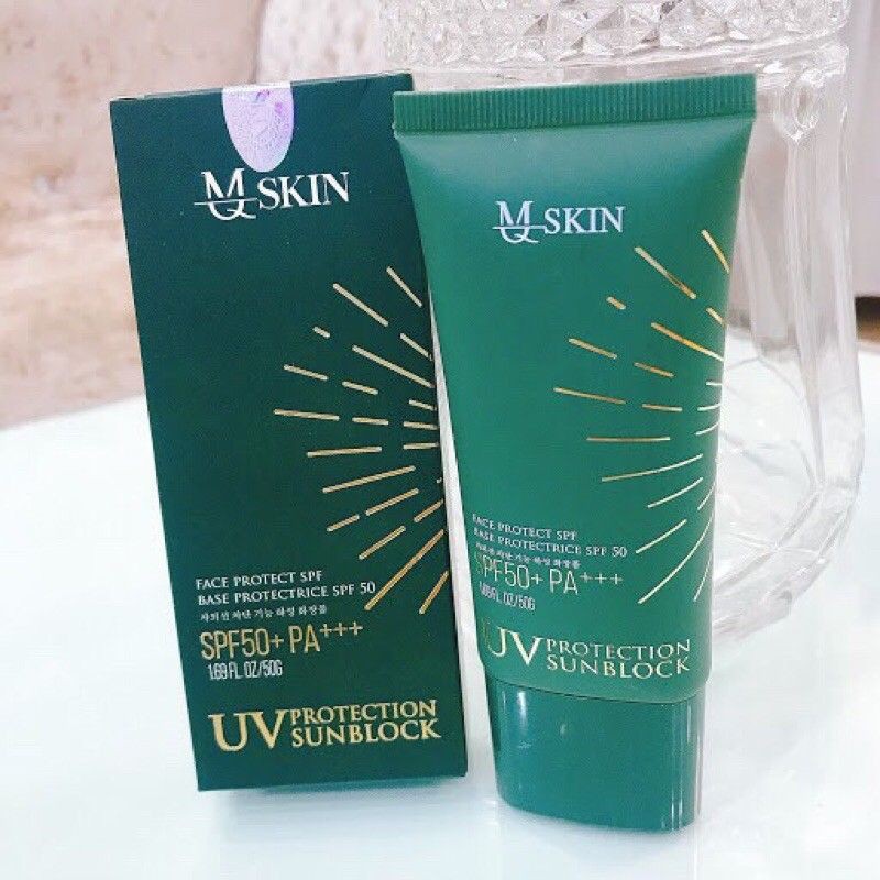 Kem Chống Nắng MQSkin  Chính Hãng  Chống Nắng Nhân Sâm MQ Skin