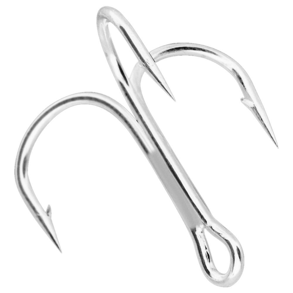 AUGUSTINA Dụng Cụ Móc Câu Cá Bằng Thép Không Gỉ Màu Đen