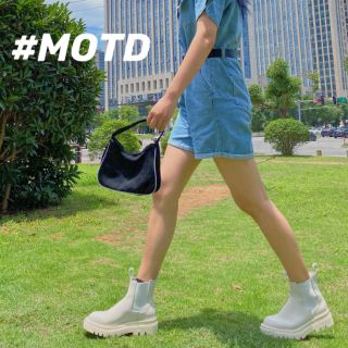 (sẵn 37) Boots trơn da lì Hàn quốc