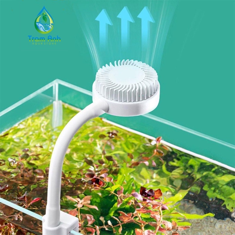 Đèn kẹp cho bể thuỷ sinh mini - để bàn làm việc - đèn dùng cổng usb