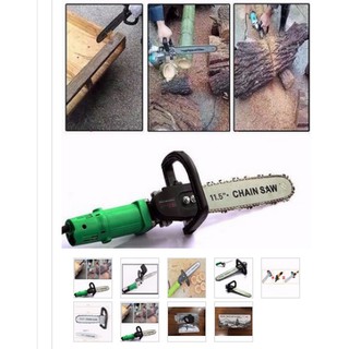 Bộ chuyển máy mài thành máy cưa gỗ Mini