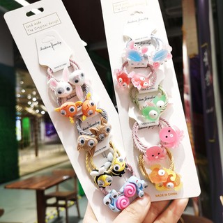 Buộc tóc hoạt hình cho bé