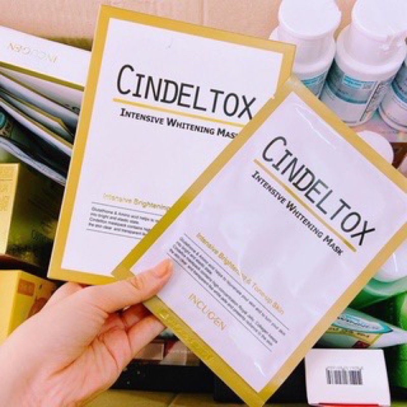 Mặt Nạ Truyền Trắng Cindeltox - Căng Da - Trẻ Hoá