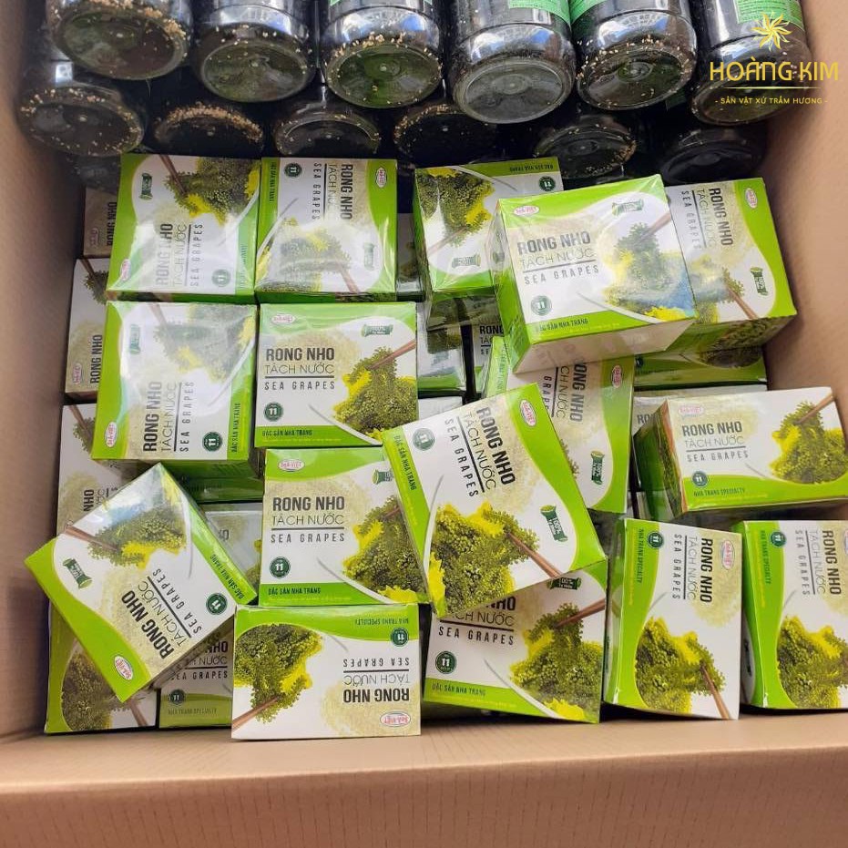 ☘️ Rong nho tách nước Sea Việt uy tín ☘️ Hộp 11 gói/220g + Nở gấp 10 lần/Tặng kèm gói sốt mè rang