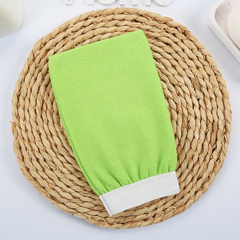 Set 10 Găng tay đi tắm Hai Mặt Tẩy Tế Bào Chết Mát Xa Cơ Thể