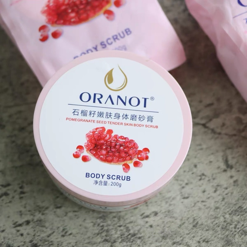 Tẩy tế bào chết Lựu Oranot 200g