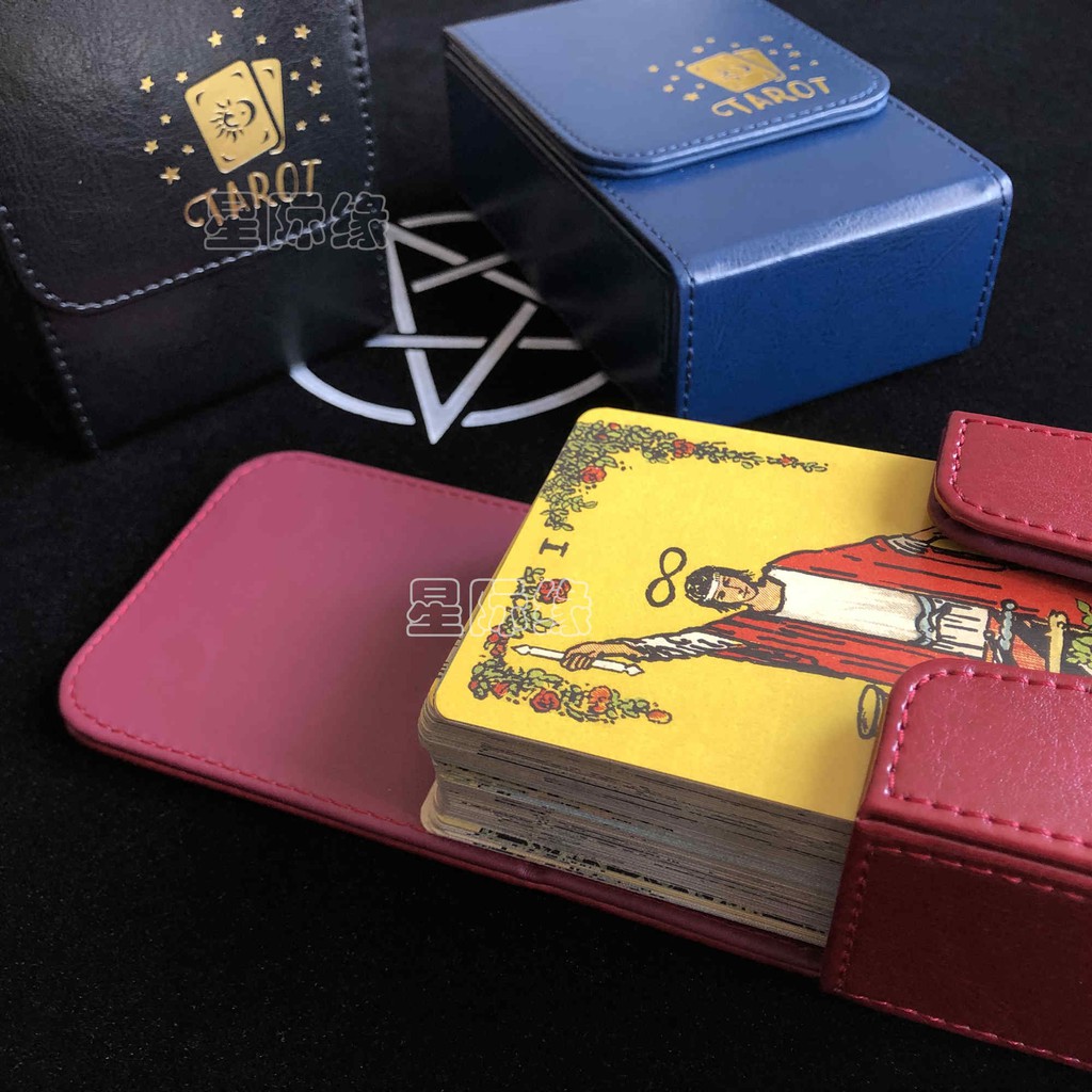 Bộ Bài Tarot Bằng Da Pu Độc Đáo Thẻ