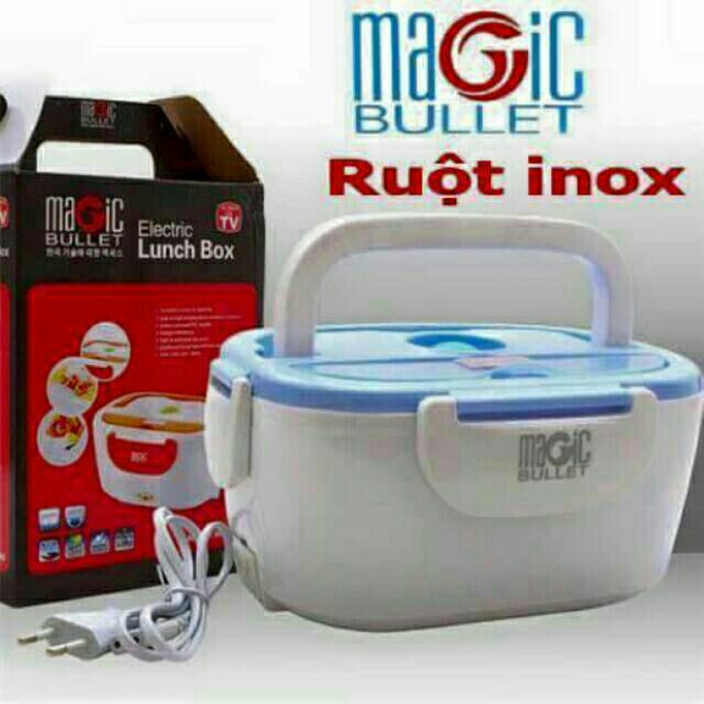 Hộp đựng cơm hâm nóng ruột inox