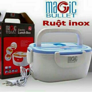 Hộp đựng cơm hâm nóng ruột inox
