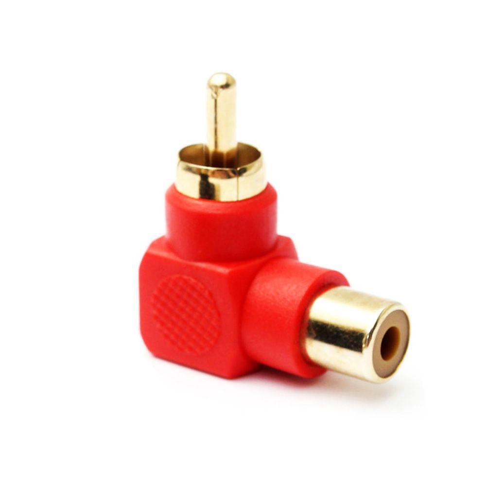 IVORY Đầu Chuyển Đổi Âm Thanh RCA Góc Phải