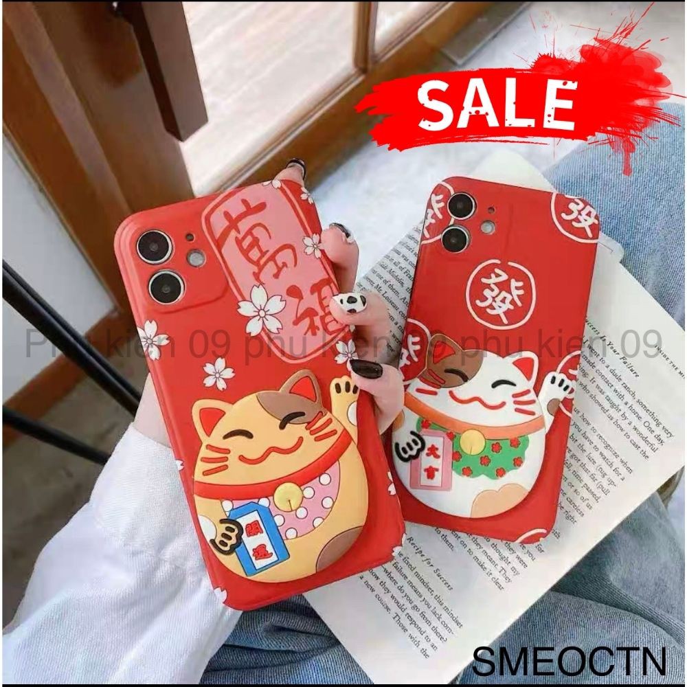 ỐP IPHONE ỐP SU HÌNH NỔI MÈO CHIÊU TÀI IPHONE 7P IPX IPXSMAX IP11 IP11PROMAX IP12PRO IP12PROMAX
