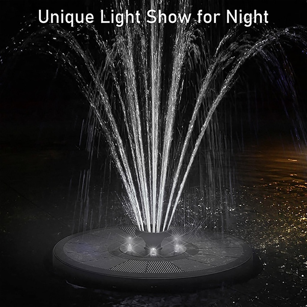 Đài phun nước sử dụng năng lượng mặt trời tiết kiệm năng lượng chất lượng cao