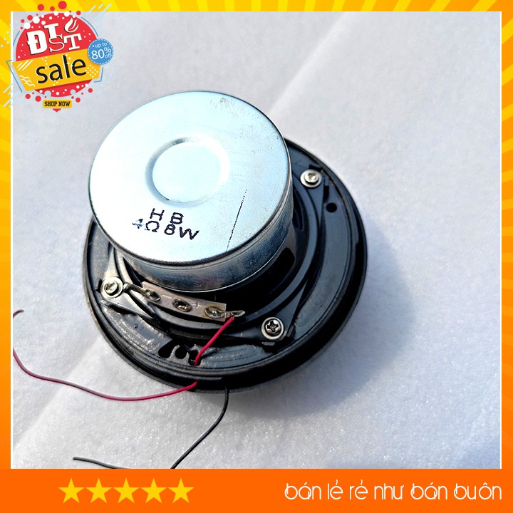 Loa toàn dải 2,5 inch, 4 ohm 8w