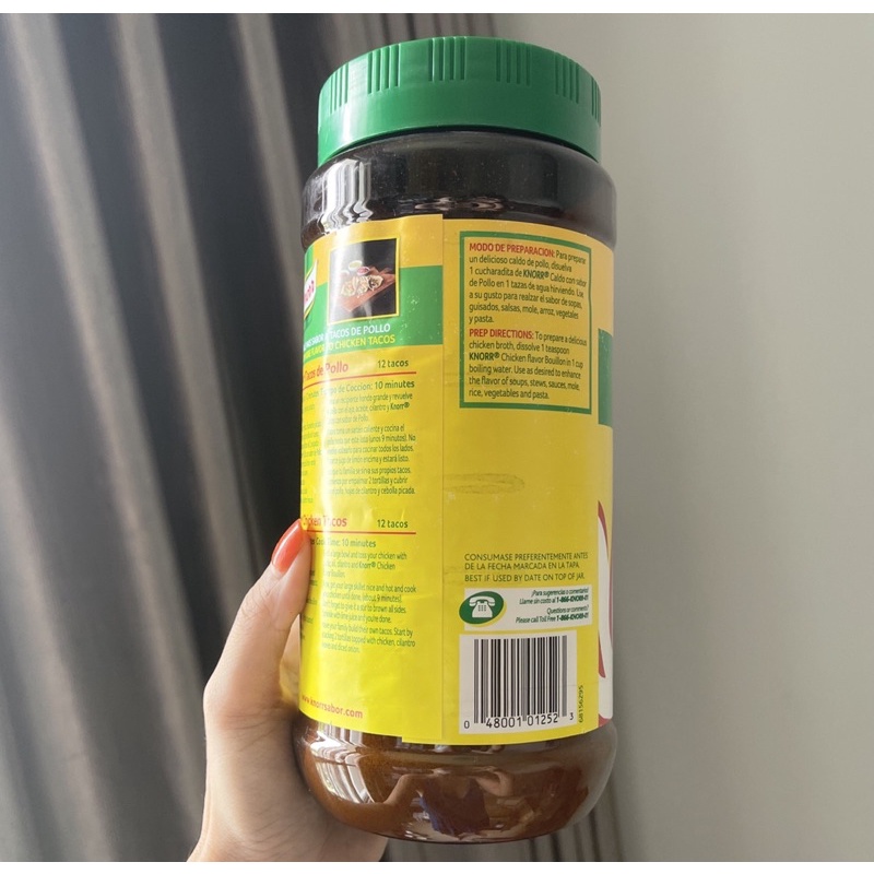 Hạt nêm Knorr mỹ vị Gà- Hộp 1 kg