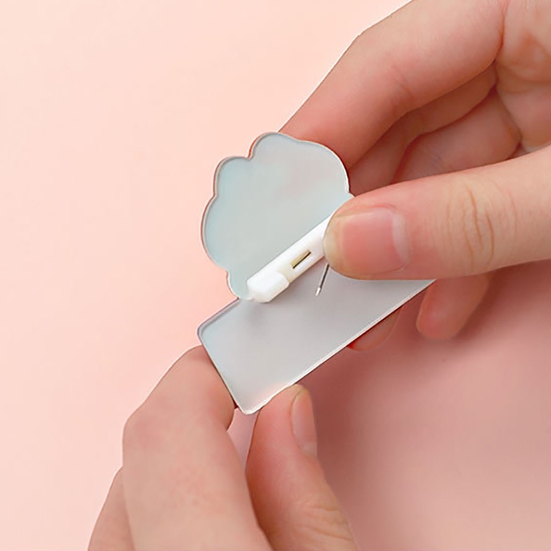 Ghim Cài Áo Hình Động Vật Hoạt Hình Bằng acrylic Cho Học Sinh
