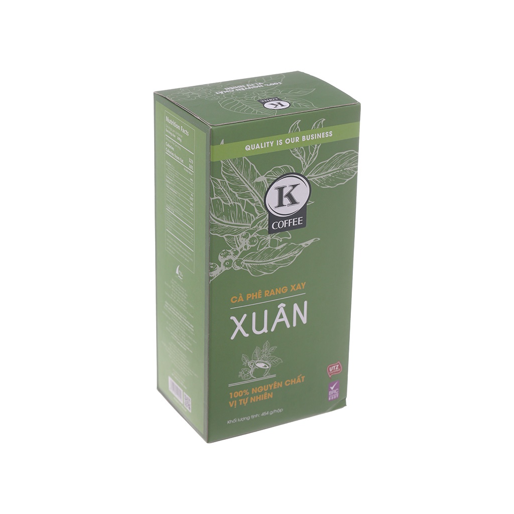Cà phê rang xay K Coffee Xuân 454g