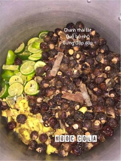 Nước rửa bát bồ hòn cô đặc