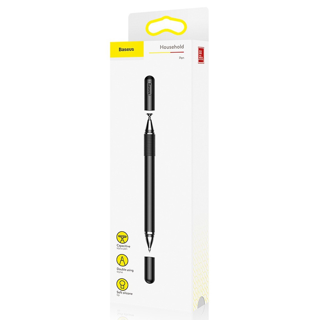 BÚT CẢM ỨNG IPHONE IPAD ANDROID ĐIỆN THOẠI MÁY TÍNH BẢNG 2 TRONG 1 BASEUS HOUSEHOLD PEN BÚT CẢM ỨNG ĐIỆN DUNG | BigBuy360 - bigbuy360.vn