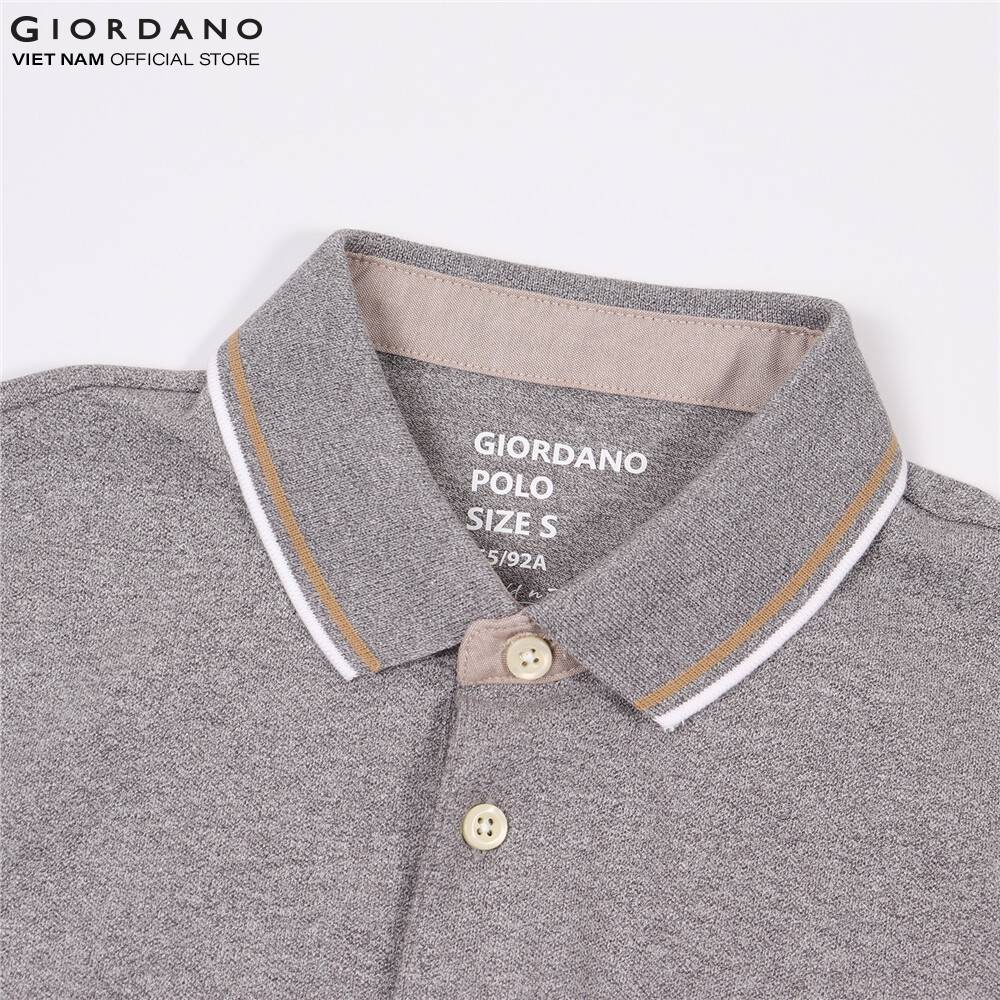 Áo Thun Ngắn Tay Nam Có Cổ Polo Giordano 01019260