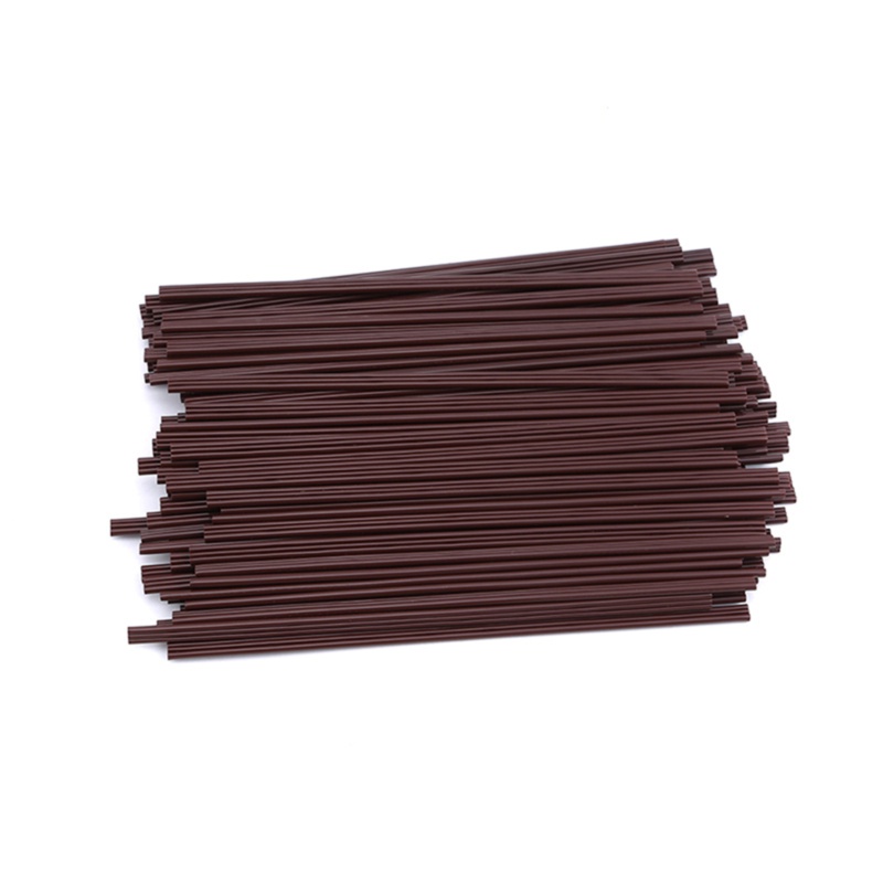 Set 100 Ống Hút Nhựa Màu Đen Dùng Một Lần Tiện Dụng