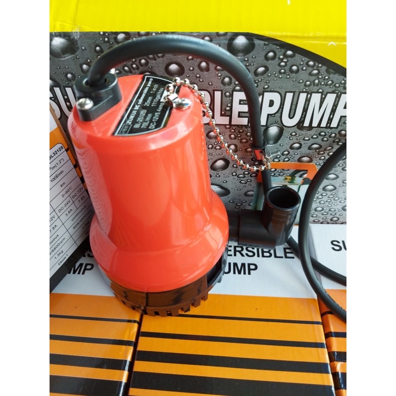 Bơm chìm 12v. Bơm nước hồ cá bơm nước thuyền công xuất 60w