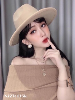 Mũ Nón Fedora cao bồi Dạ