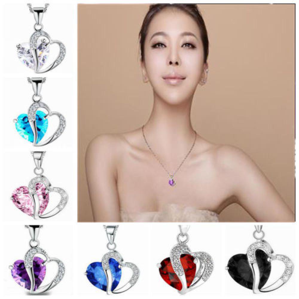 PATH Fashion Necklace Women Chain Pendant Heart|Stylish|Lady|Jewelry/Multicolor