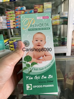 Tắm gội em bé-phytobebe