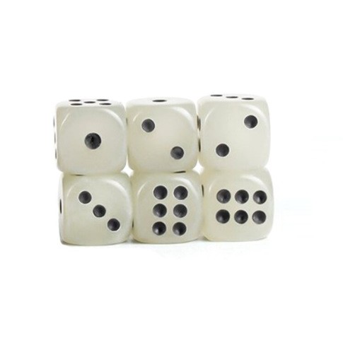 Xí ngầu xúc xắc dạ quang 14mm, phát sáng trong đêm độc đáo & tiện dụng