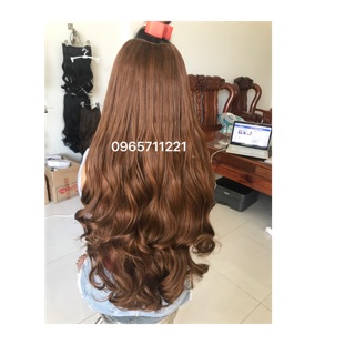 Kẹp U xoăn dợn dài - ku02 ảnh thật shop chụp