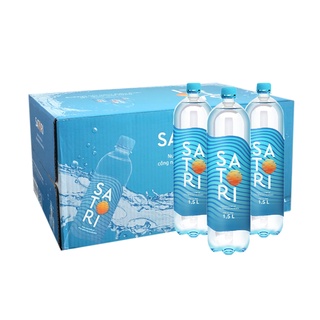 Thùng Nước Suối Satori 1.5l (12 chai x 1.5L)