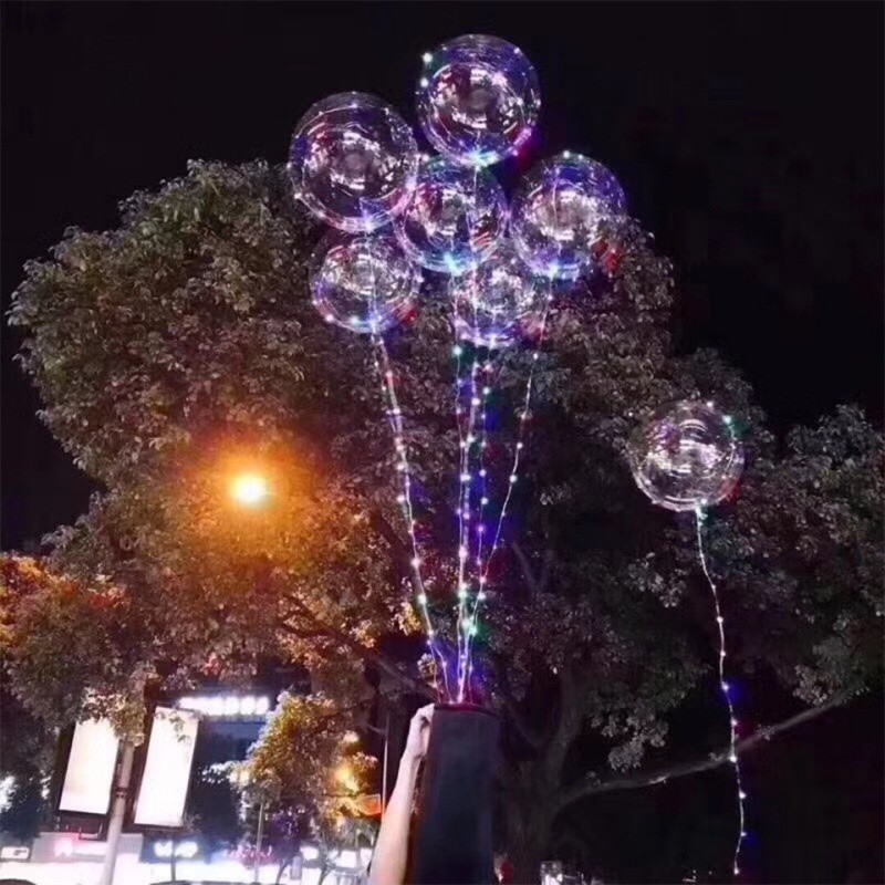 Bóng bay gắn đèn LED trang trí tiệc tùng