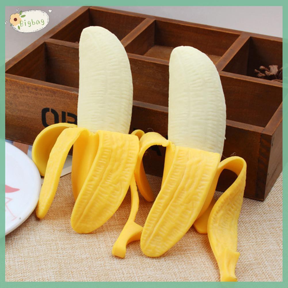 Đồ chơi bóp tự nở hình lột vỏ chuối dễ thương giúp giảm stres