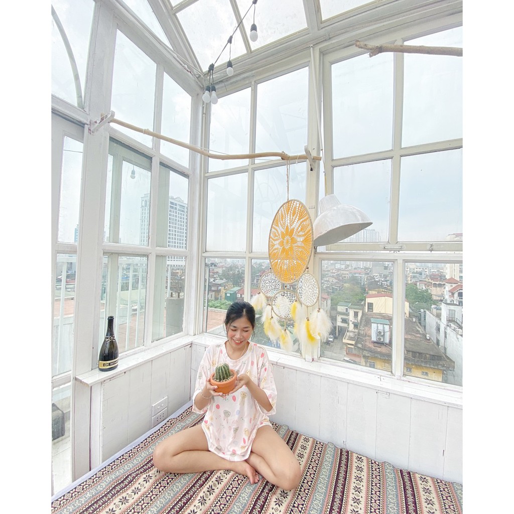 Set ngủ họa tiết dễ thương