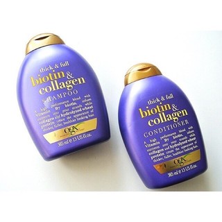 Cặp gội xả biotin tím 385ml