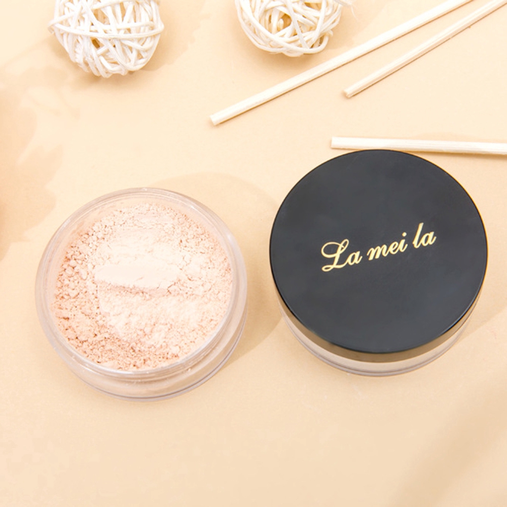 [Hàng mới về] Phấn phủ dạng bột Lameila kèm bông mút phủ phấn tiện lợi cho trang điểm | BigBuy360 - bigbuy360.vn