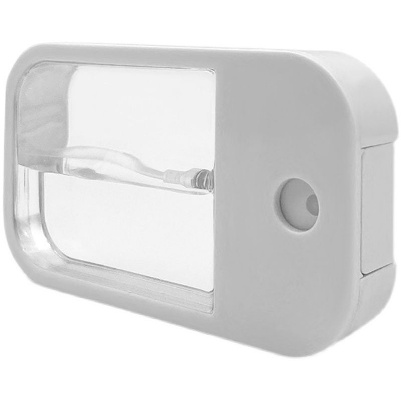 Bình xịt phun sương 38ml chiết nước hoa thiết kế hình hộp vuông trong suốt | Thế Giới Skin Care