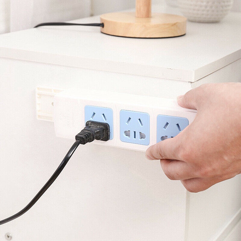 Giá Đỡ Cố Định Ổ Cắm Điện Dán Tường Không Cần Đục Lỗ