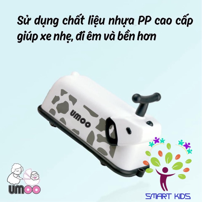 xe chòi chân cún Umoo