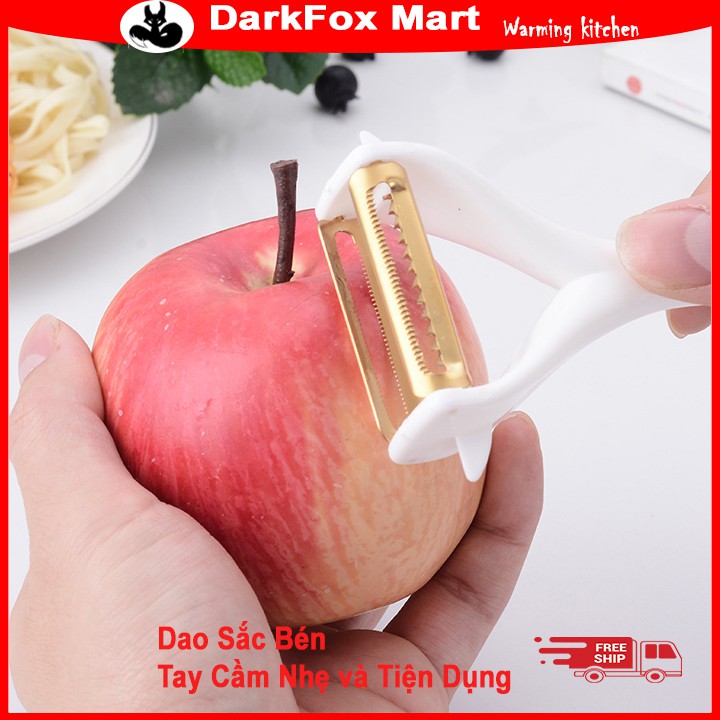 Dao Inox 304 Gọt Bào Nạo Củ Quả Đa Năng Darkfox