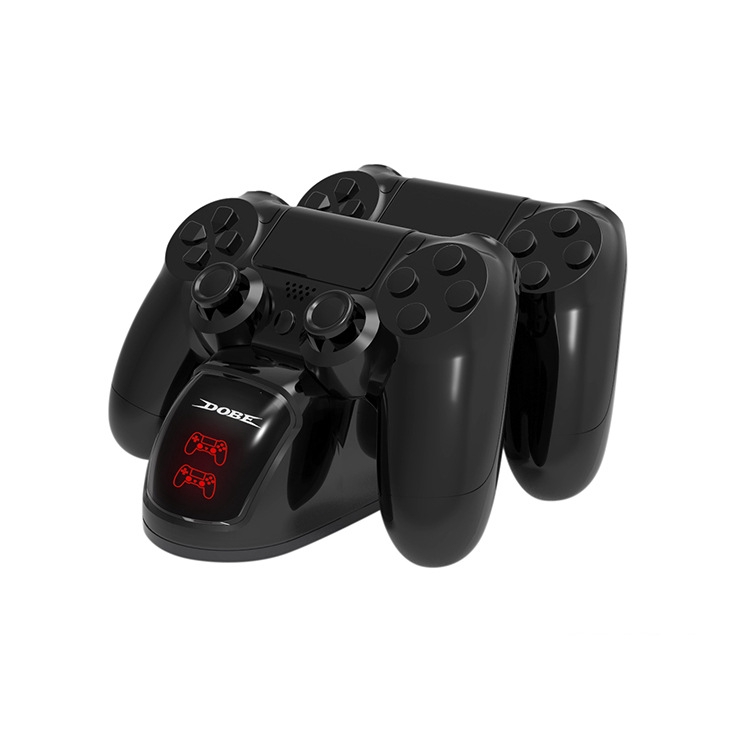 Đế sạc đôi cho tay cầm chơi game DOBE PS4 màn hình hiển thị led kèm dây cáp
