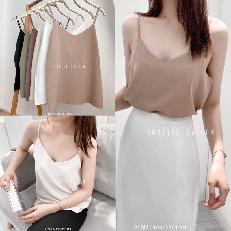 Áo 2 dây trơn ulzzang thời trang nữ VM STYLE 21SU04A962201