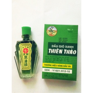 Dầu gió xanh thiên thảo (hình thật)