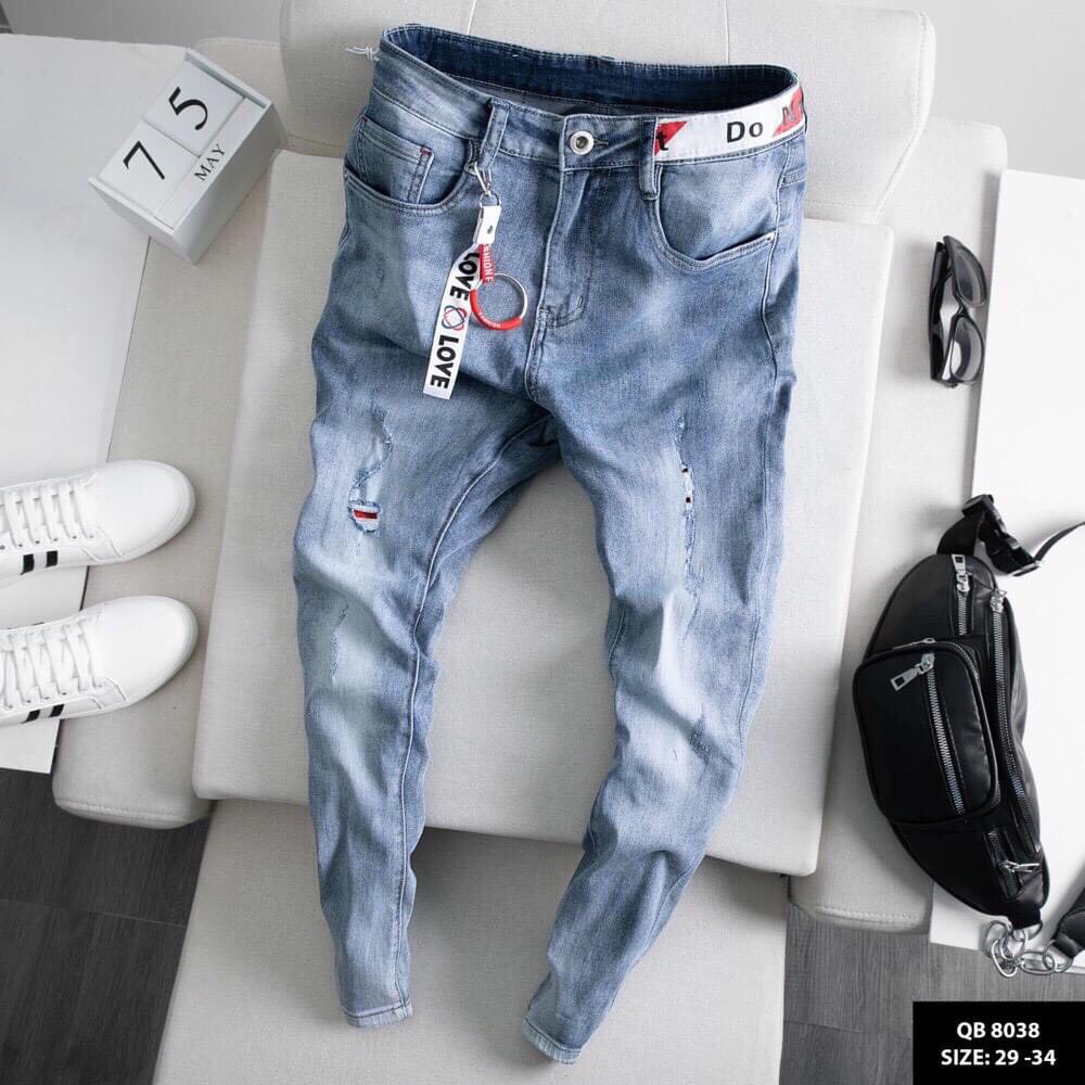 Quần Jean Nam Đen Trơn 🔵 𝐅𝐑𝐄𝐄 𝐒𝐇𝐈𝐏 🔵 Quần Bò Nam Co Giãn Hàng Thời Trang Hpfashion - Qjnhp02 | BigBuy360 - bigbuy360.vn