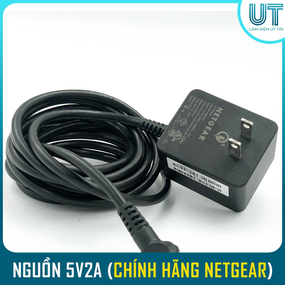 Nguồn Adapter Xịn 5V2A 5.5x2.1 DC - Có thể bost dòng lên 4A  ( Hãng Netgear )