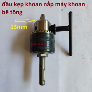 Đầu chuyển khoan bê tông sang đầu kẹp mũi khoan 13ly + đầu khoan 13mm
