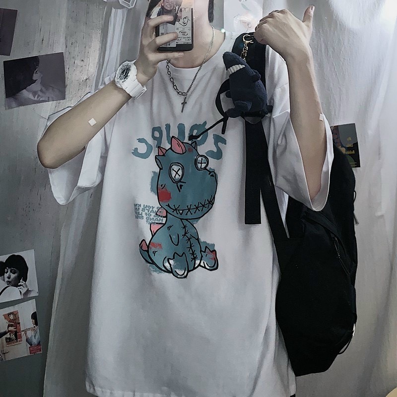 Ao Thun Tay Lỡ Nam Nữ OVERSIZE 40-70kg